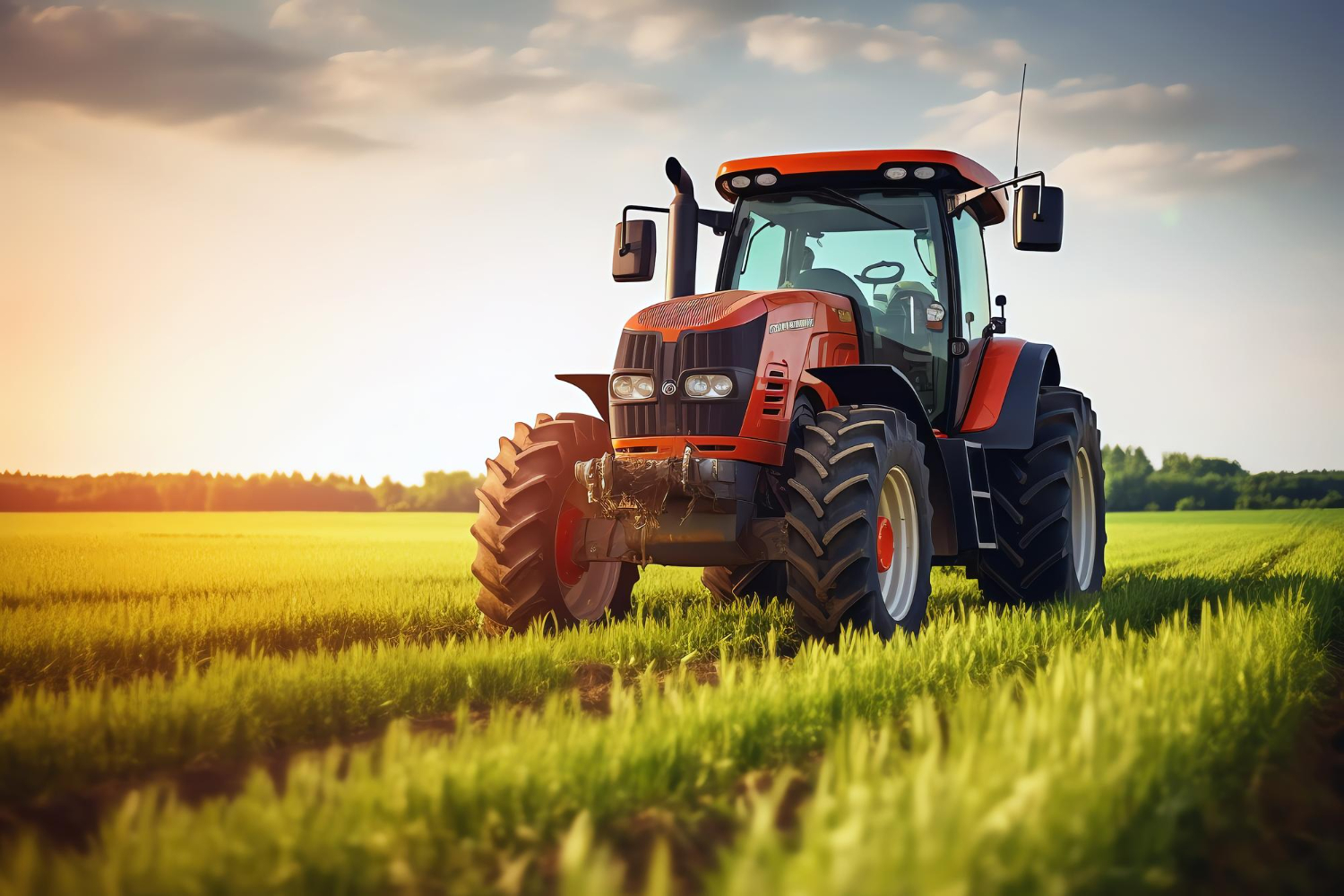 Tracteur agricole